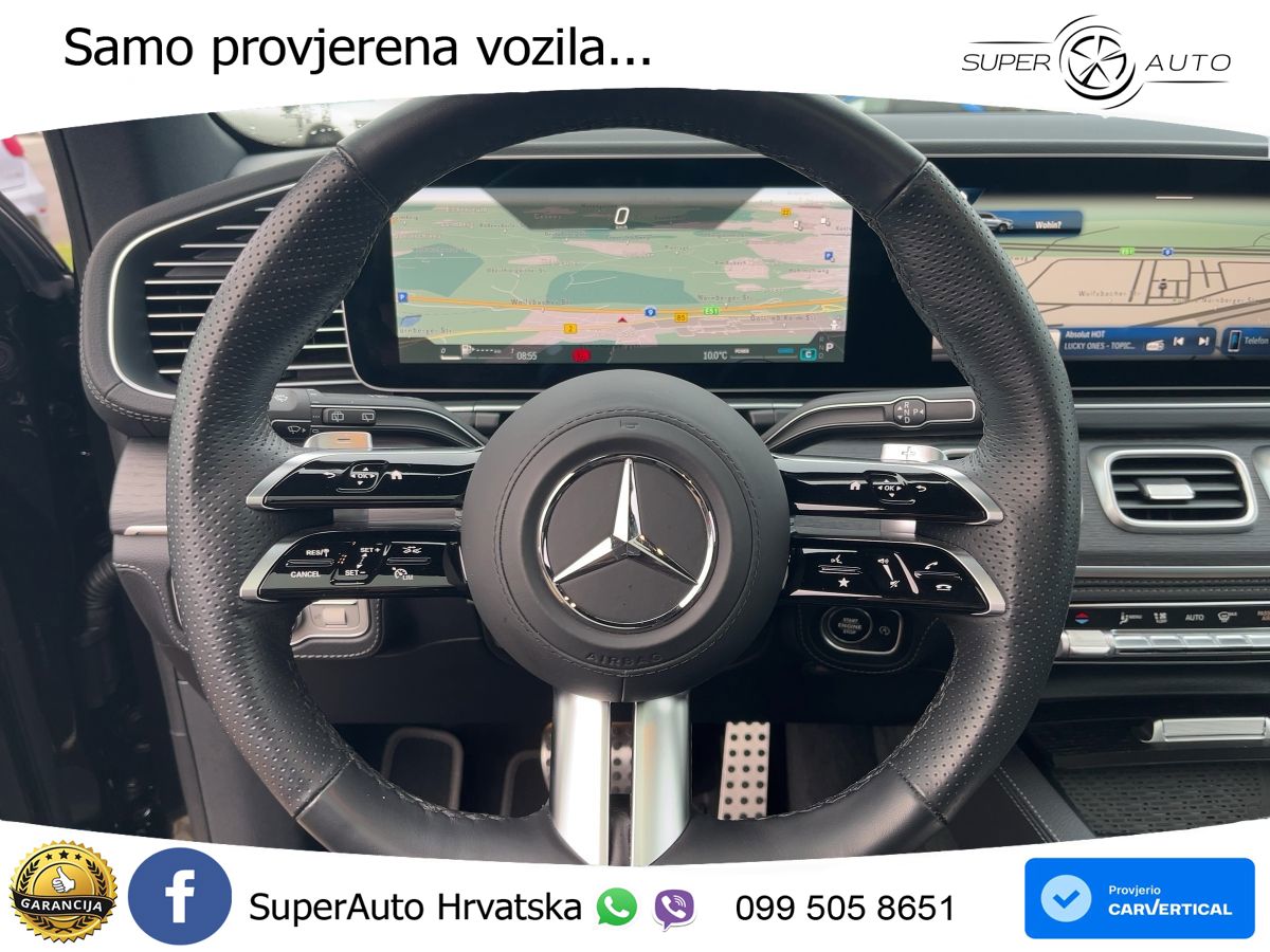 Mercedes GLE 450d (367 KS) EQ Boost 4MATIC 9G-TRONIC AMG ACC+HEAD+4xGR SJED+360+PANO
