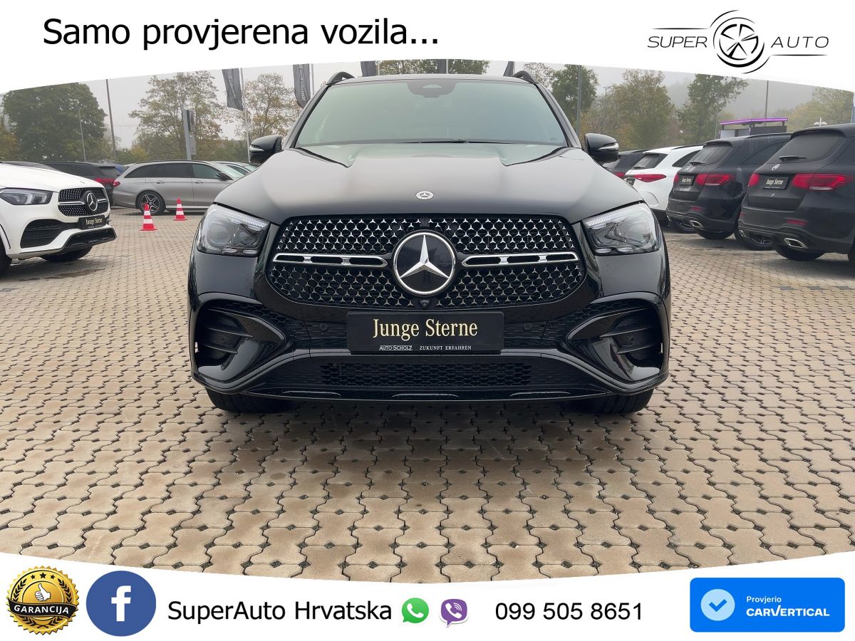 Mercedes GLE 450d (367 KS) EQ Boost 4MATIC 9G-TRONIC AMG ACC+HEAD+4xGR SJED+360+PANO