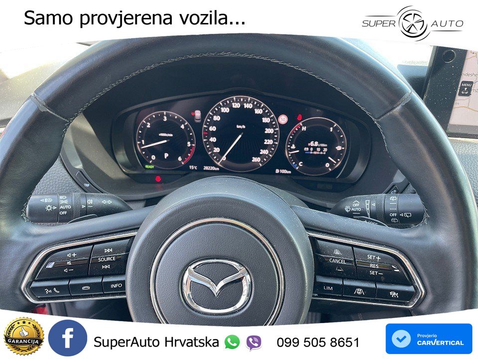 Mazda CX-60 3.3 e-Skyactiv D (254 KS) AWD Automatic LED+ACC