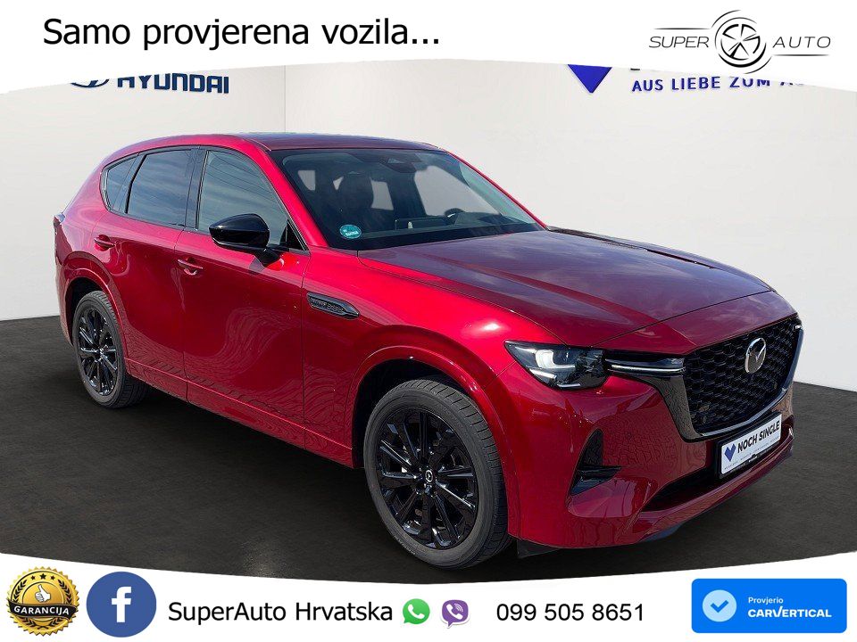 Mazda CX-60 3.3 e-Skyactiv D (254 KS) AWD Automatic LED+ACC