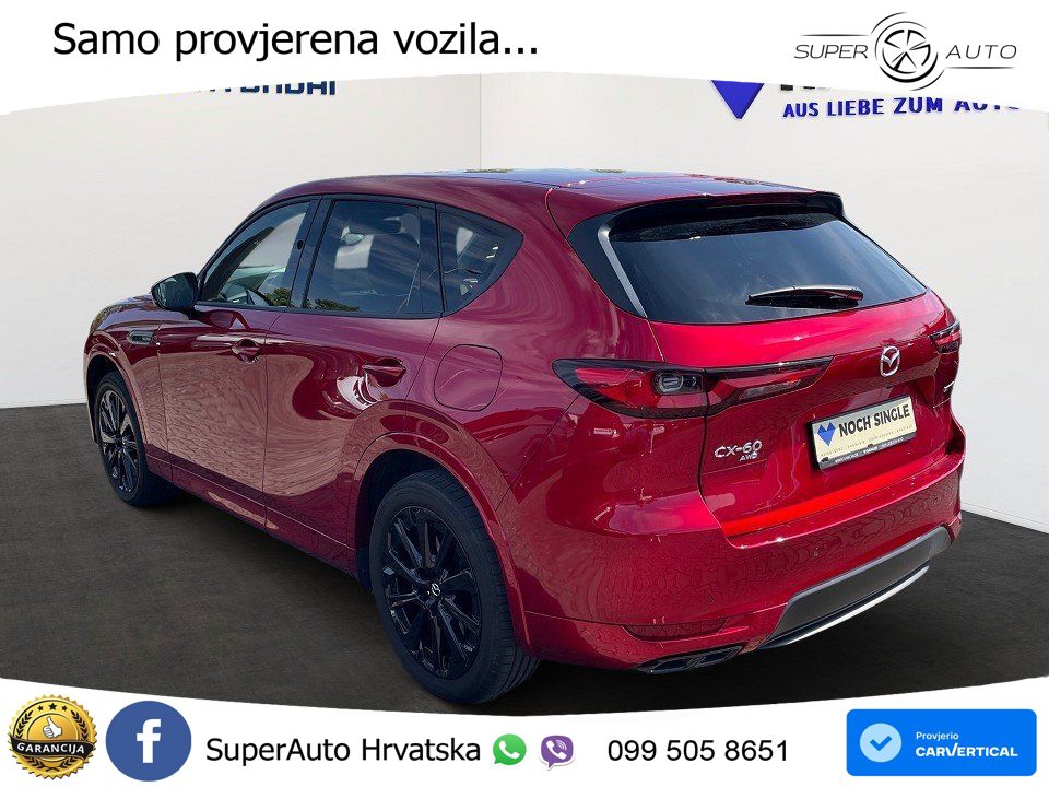 Mazda CX-60 3.3 e-Skyactiv D (254 KS) AWD Automatic LED+ACC