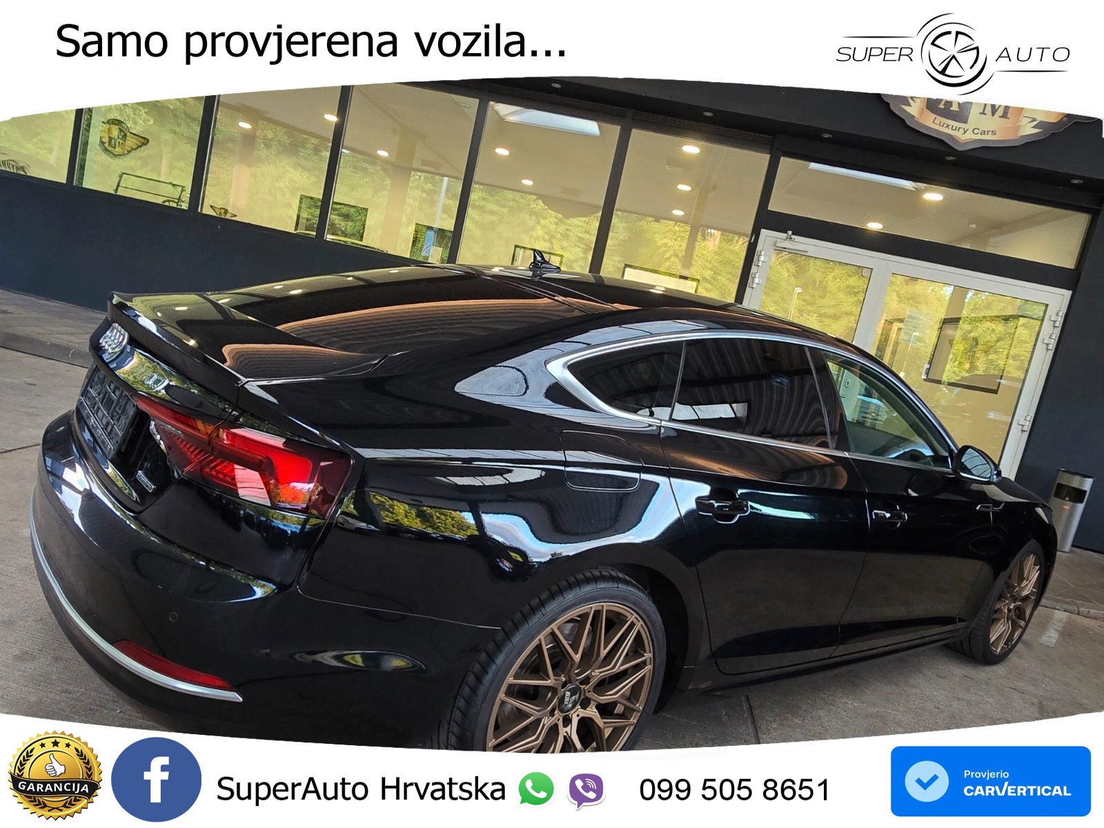 Audi A5 Sportback 50 TDI V6 (286 KS) quattro Tiptronic LED+GR SJED+ACC