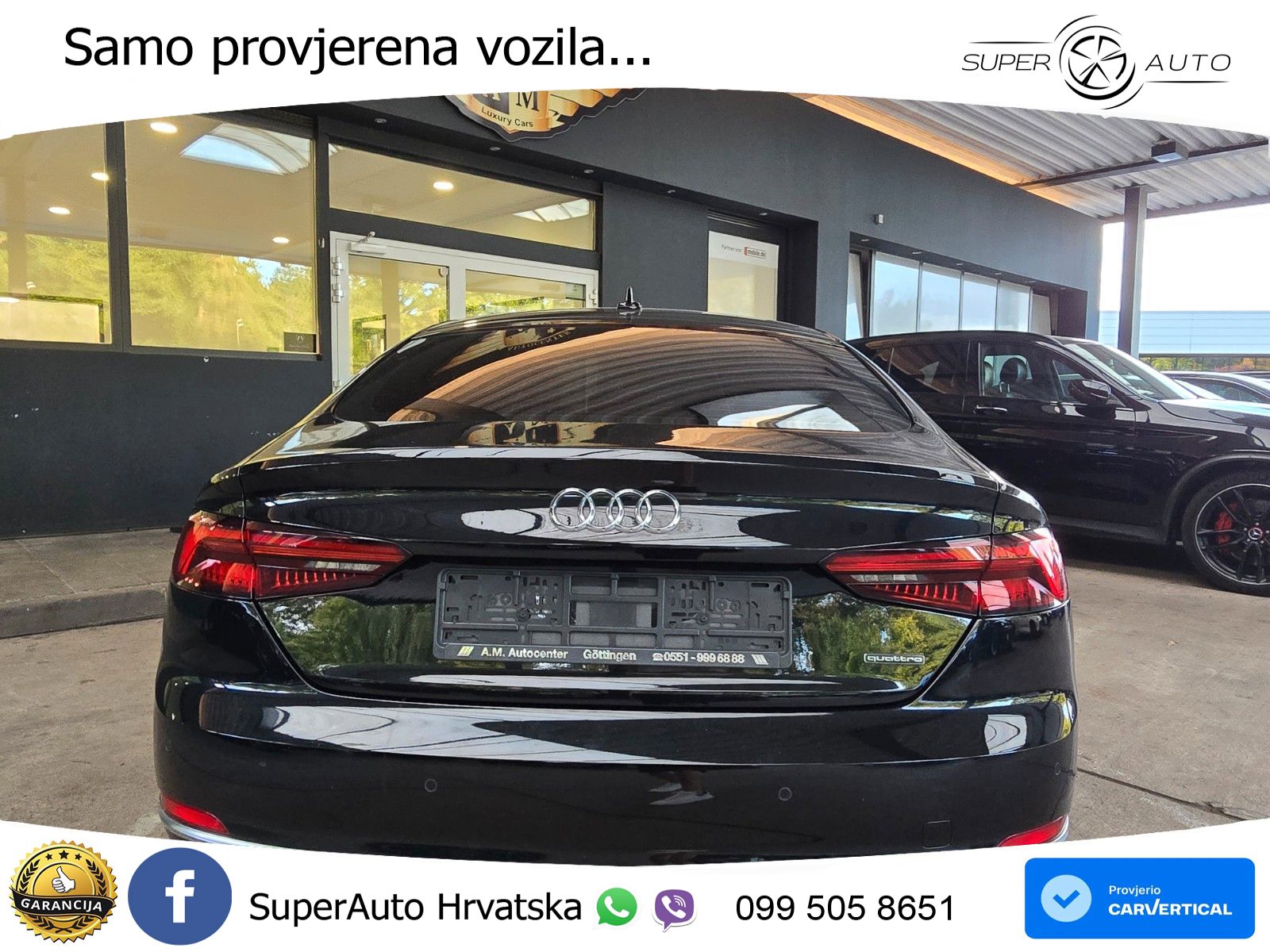 Audi A5 Sportback 50 TDI V6 (286 KS) quattro Tiptronic LED+GR SJED+ACC