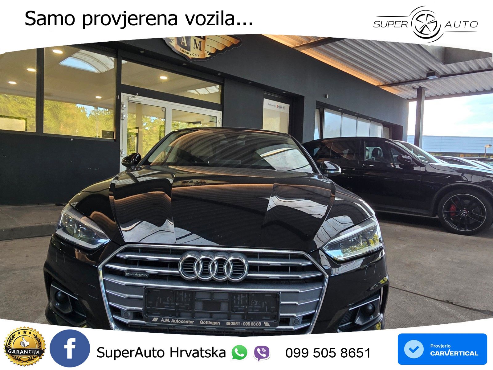 Audi A5 Sportback 50 TDI V6 (286 KS) quattro Tiptronic LED+GR SJED+ACC