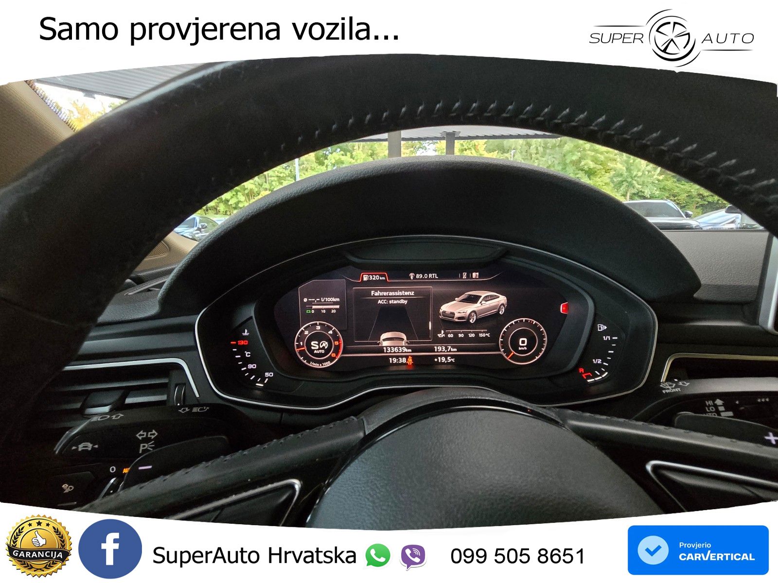 Audi A5 Sportback 50 TDI V6 (286 KS) quattro Tiptronic LED+GR SJED+ACC