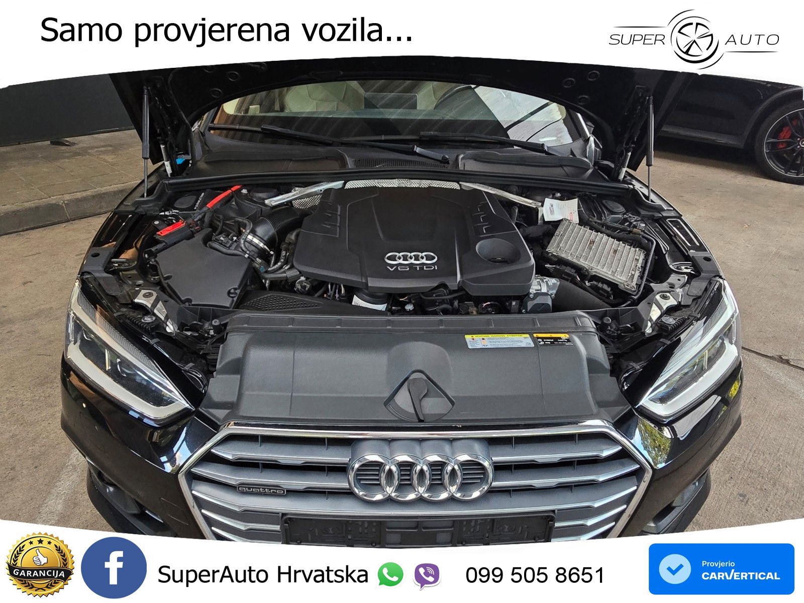 Audi A5 Sportback 50 TDI V6 (286 KS) quattro Tiptronic LED+GR SJED+ACC