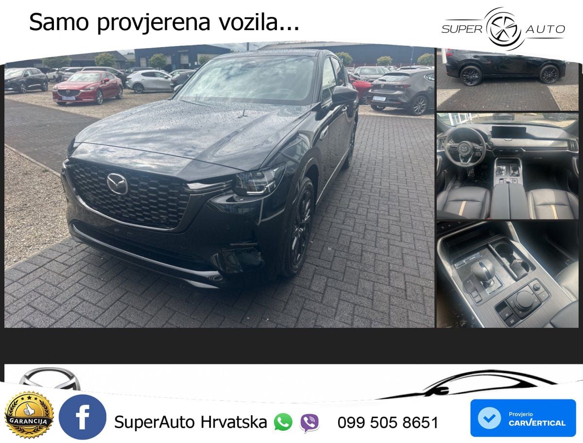 Mazda CX-60 3.3 e-Skyactiv D (254 KS) AWD Automatic MATRIX+GR SJED+KAM