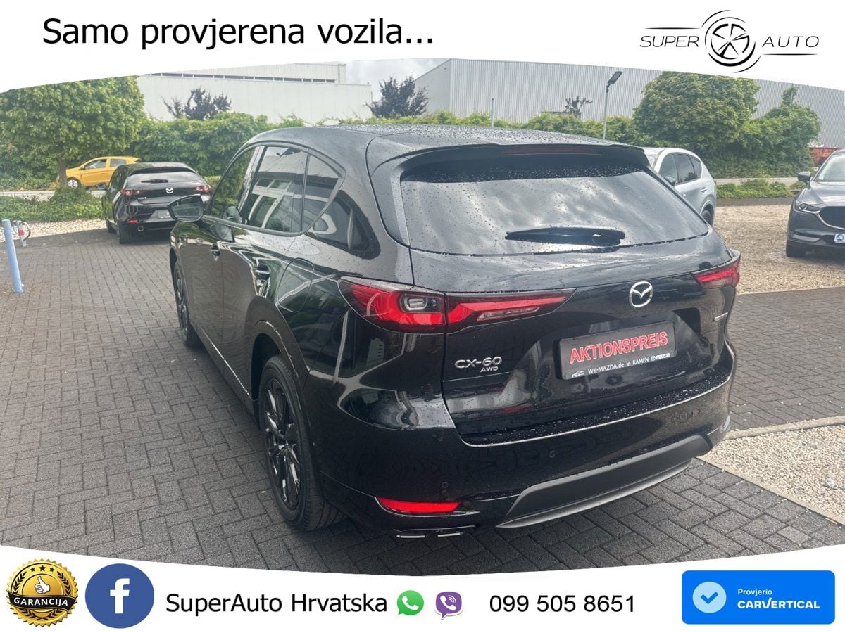 Mazda CX-60 3.3 e-Skyactiv D (254 KS) AWD Automatic MATRIX+GR SJED+KAM