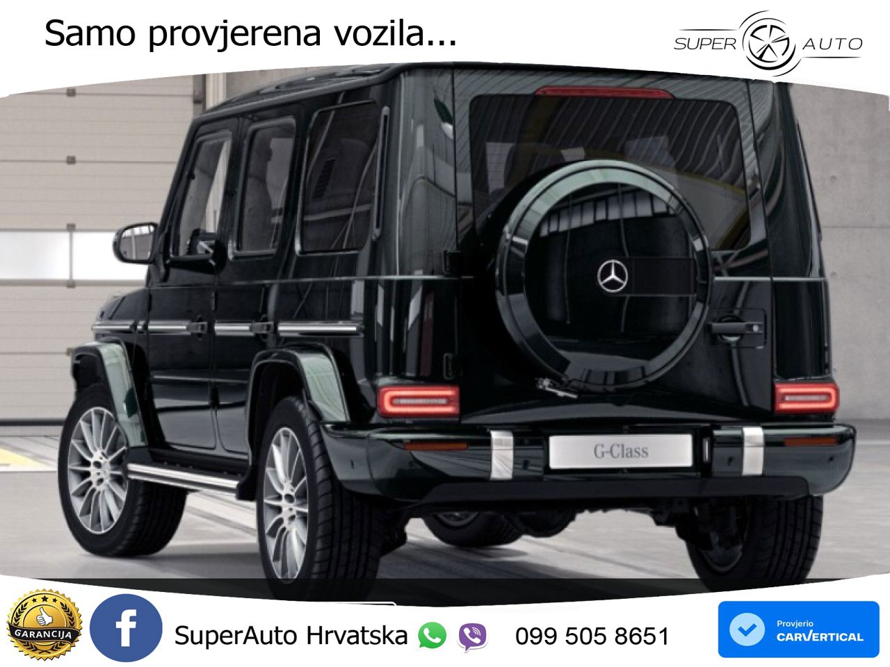 Mercedes G 500 Long V8 (422 KS) 4MATIC 9G-TRONIC AMG LED+GR SJED+ACC