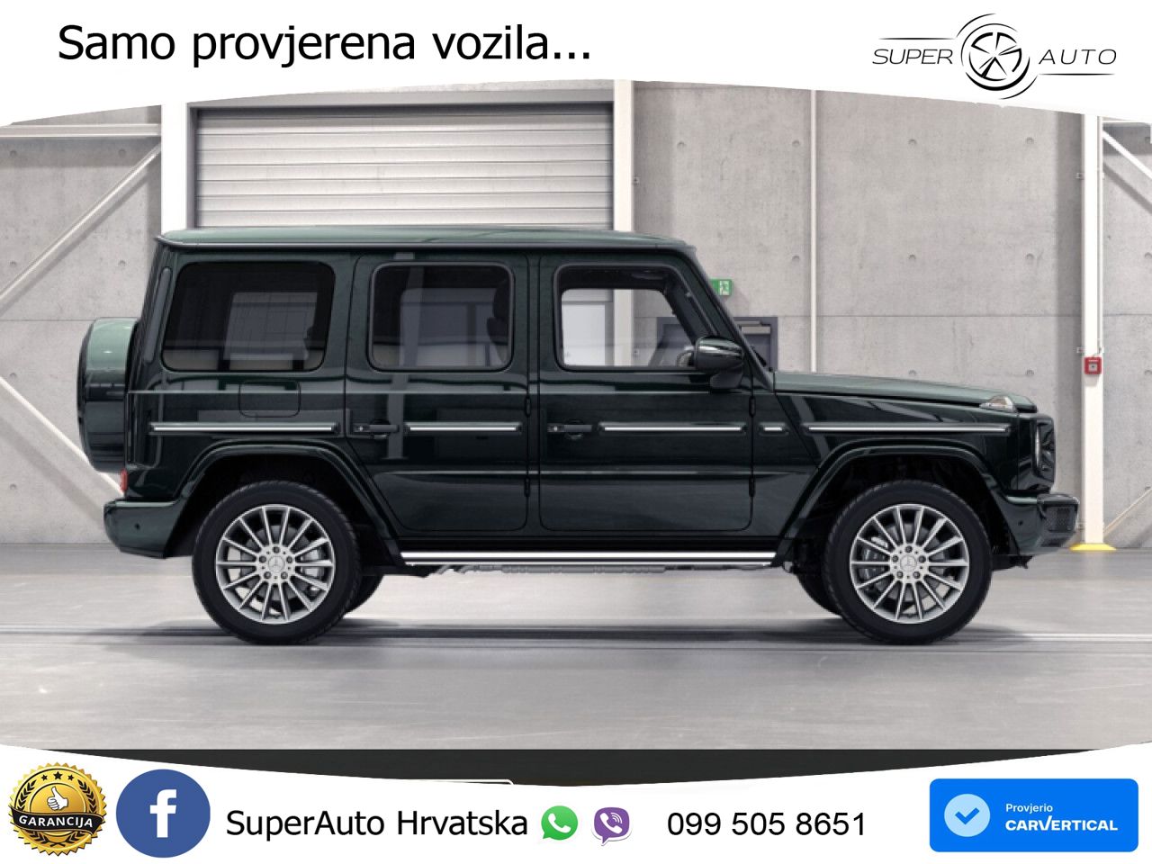 Mercedes G 500 Long V8 (422 KS) 4MATIC 9G-TRONIC AMG LED+GR SJED+ACC