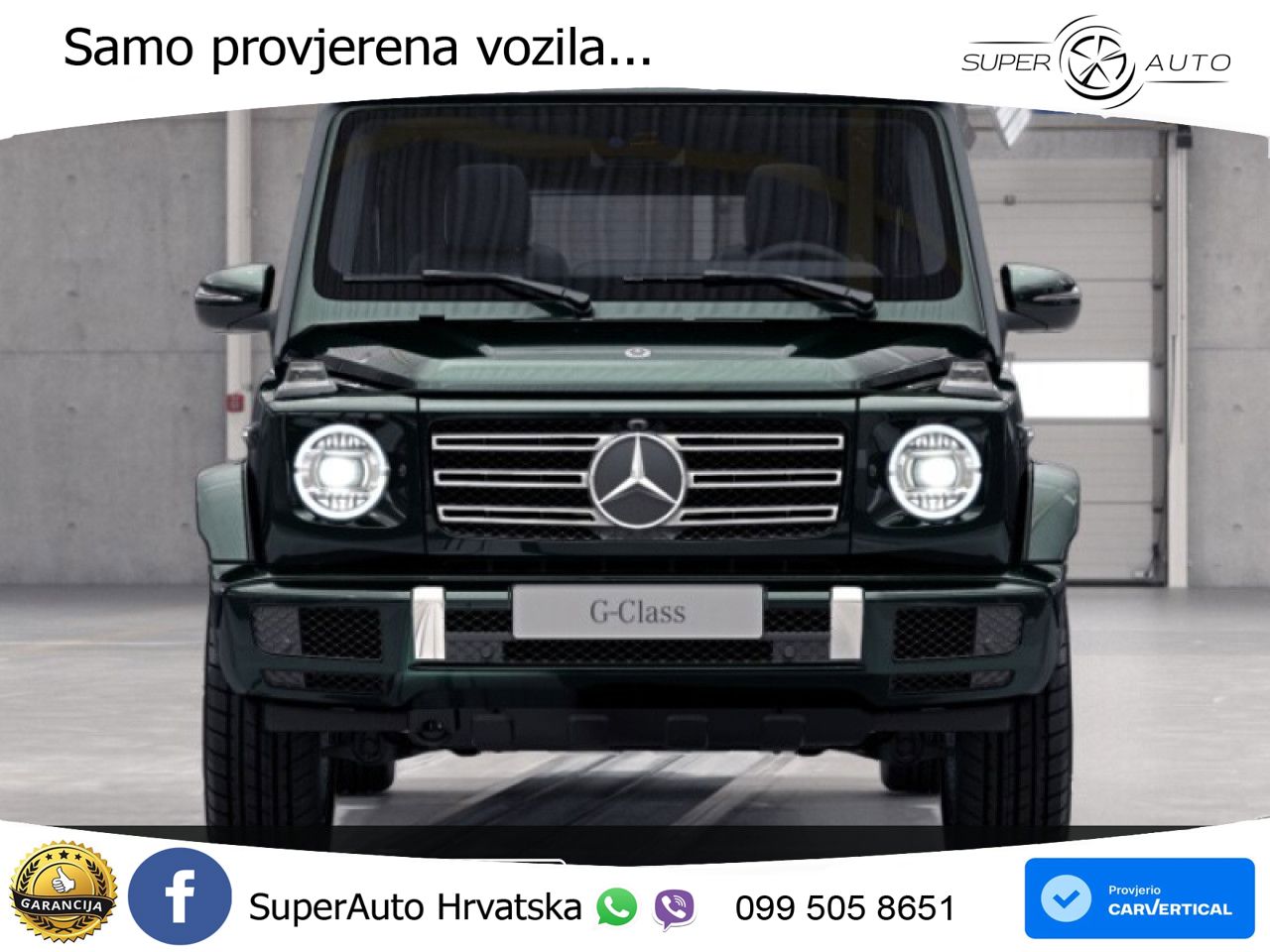 Mercedes G 500 Long V8 (422 KS) 4MATIC 9G-TRONIC AMG LED+GR SJED+ACC