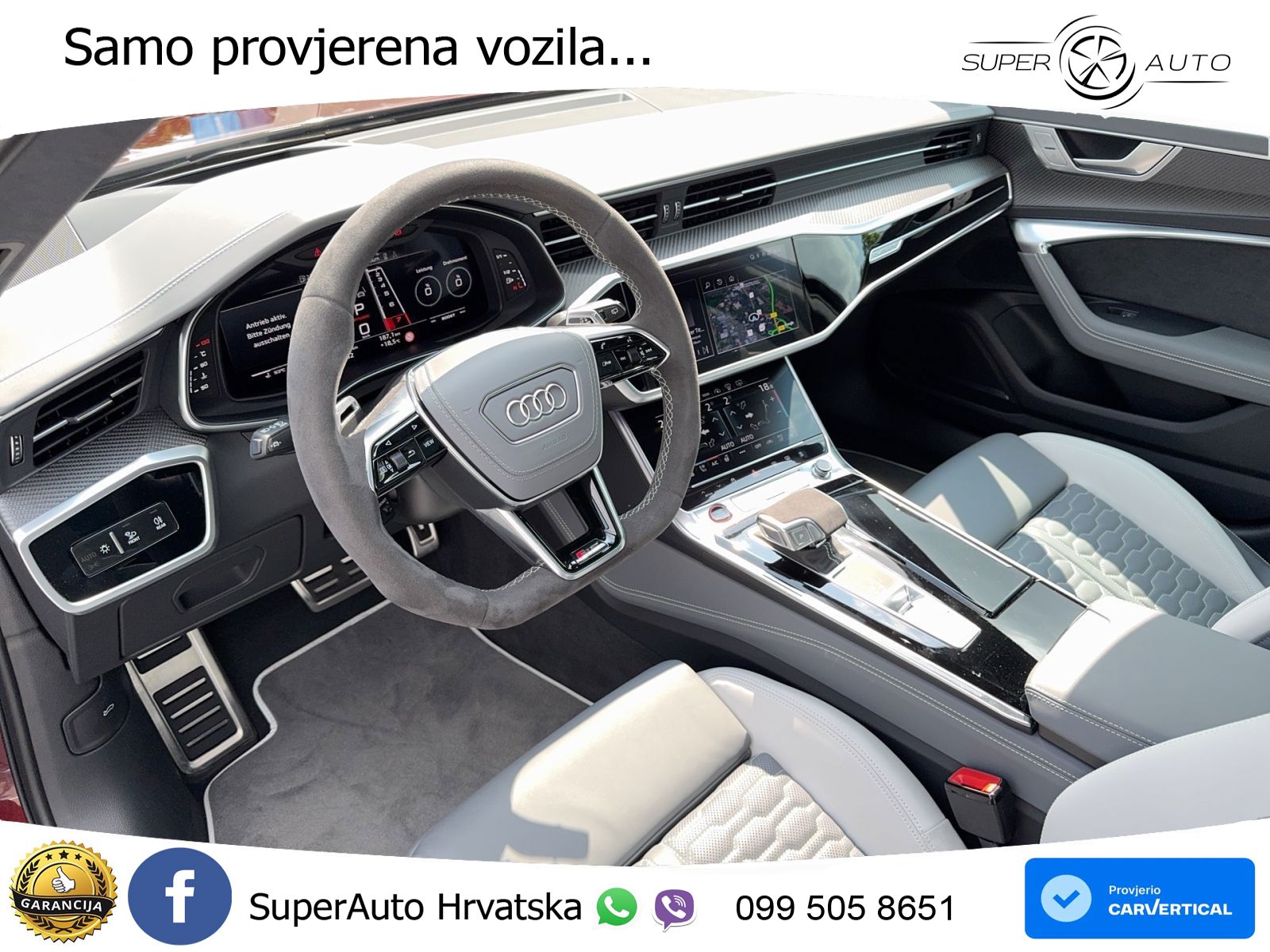 Audi RS6 Avant 4.0 TFSI V8 (600 KS) quattro Tiptronic Kuka LED+GR SJED+ACC