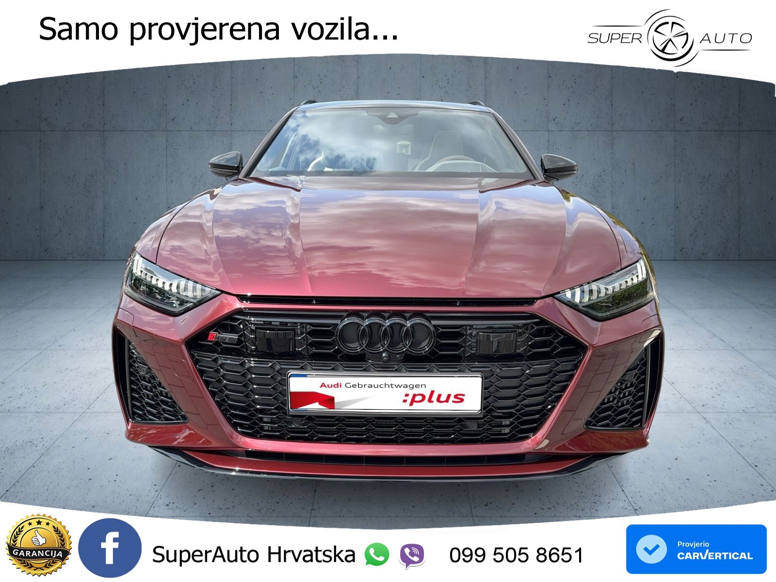 Audi RS6 Avant 4.0 TFSI V8 (600 KS) quattro Tiptronic Kuka LED+GR SJED+ACC