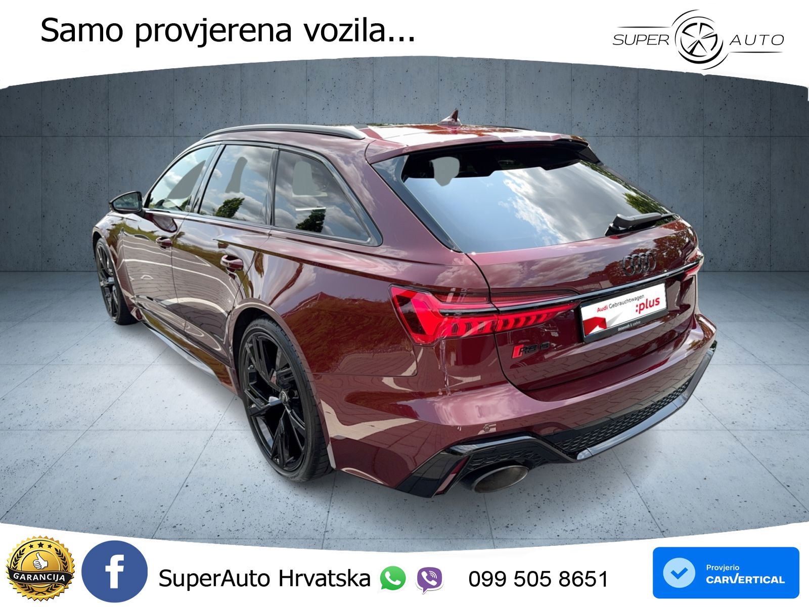 Audi RS6 Avant 4.0 TFSI V8 (600 KS) quattro Tiptronic Kuka LED+GR SJED+ACC