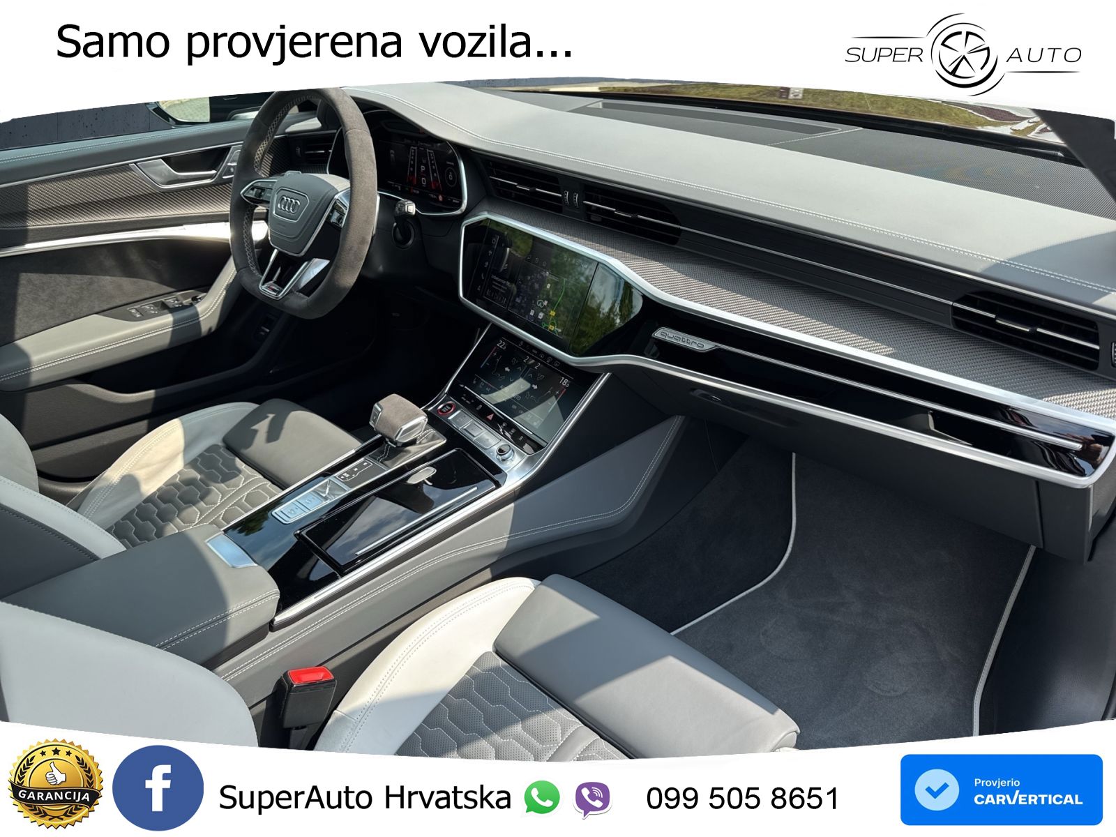 Audi RS6 Avant 4.0 TFSI V8 (600 KS) quattro Tiptronic Kuka LED+GR SJED+ACC