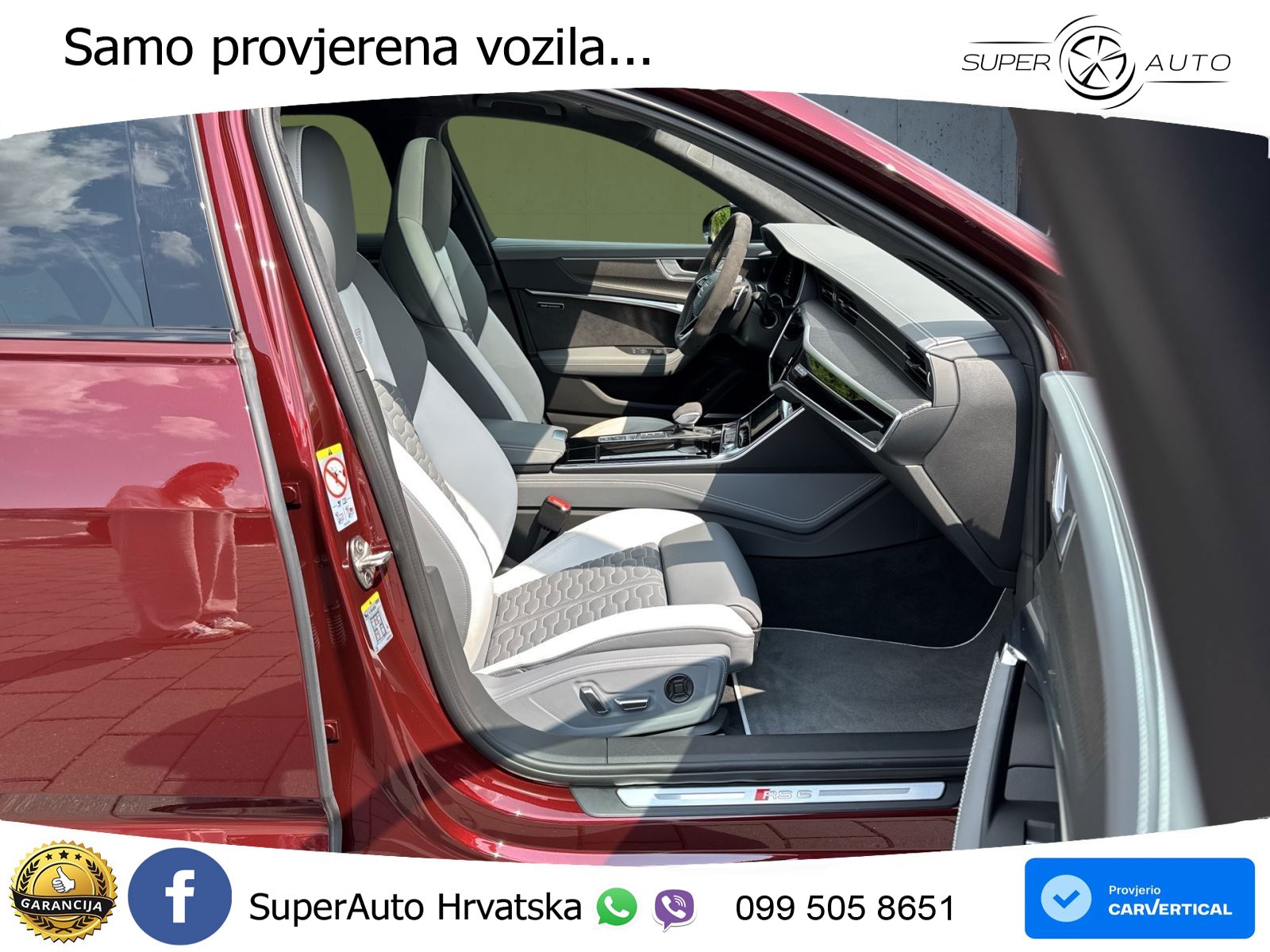 Audi RS6 Avant 4.0 TFSI V8 (600 KS) quattro Tiptronic Kuka LED+GR SJED+ACC