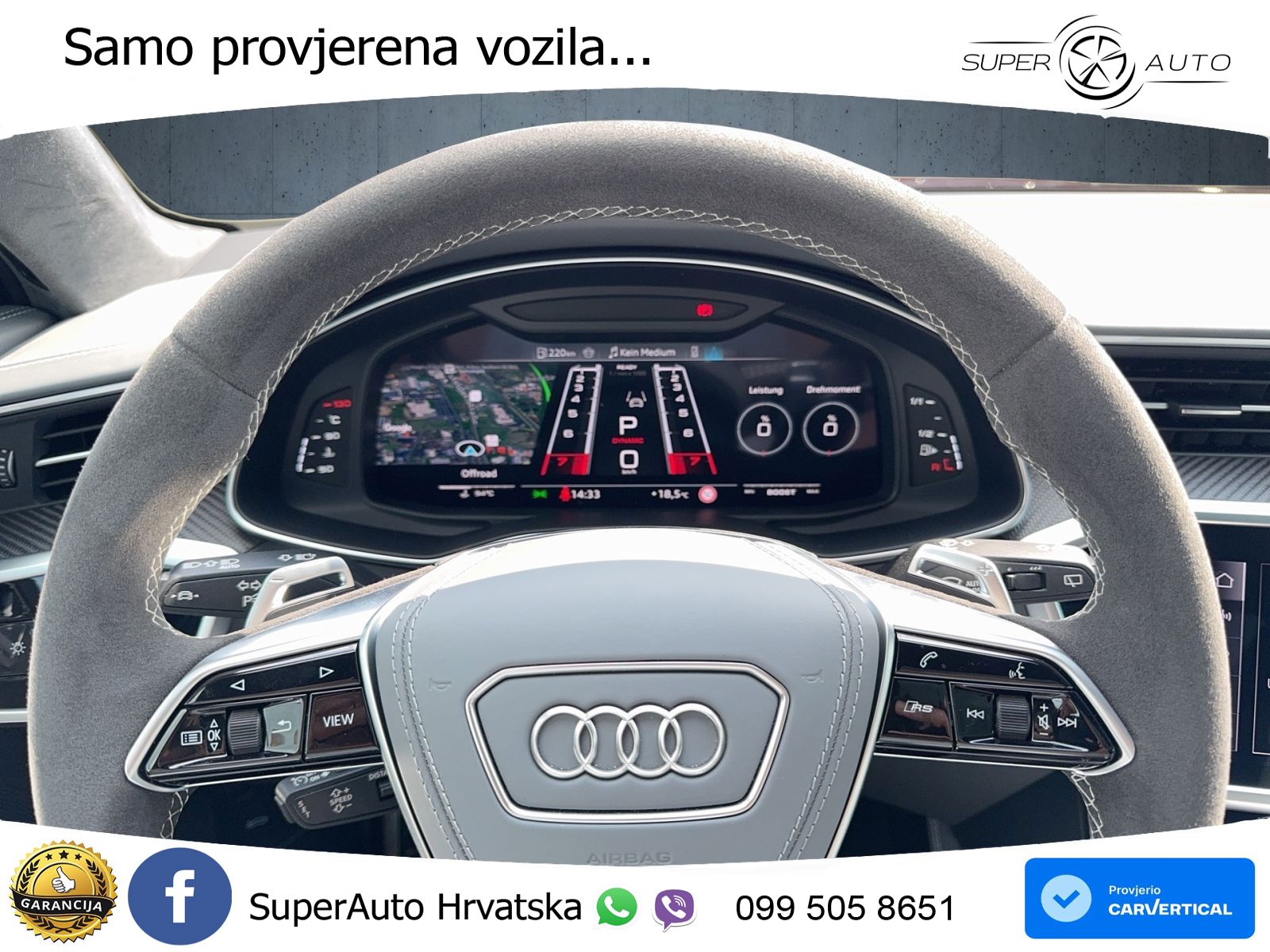 Audi RS6 Avant 4.0 TFSI V8 (600 KS) quattro Tiptronic Kuka LED+GR SJED+ACC