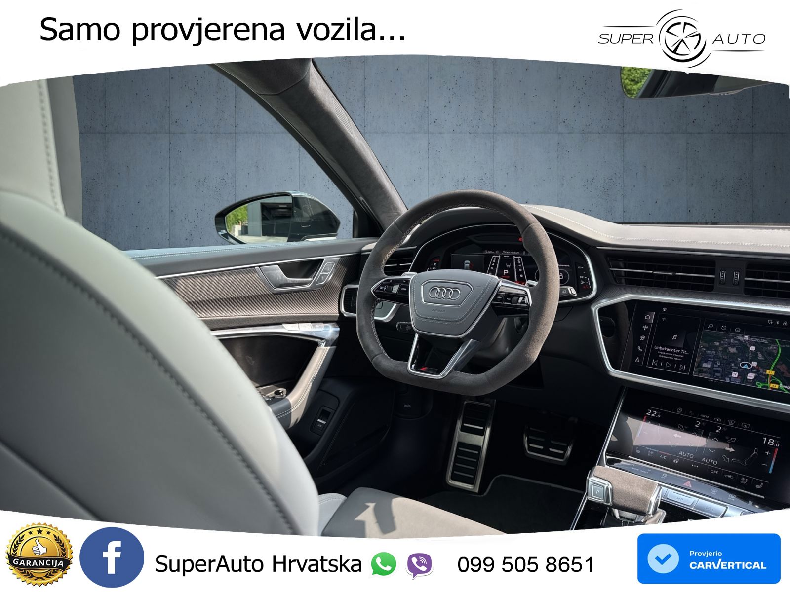 Audi RS6 Avant 4.0 TFSI V8 (600 KS) quattro Tiptronic Kuka LED+GR SJED+ACC