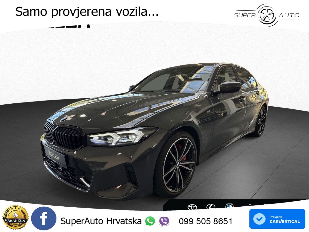 BMW 330i (245 KS) Steptronic M Sport LED+GR SJED+ACC