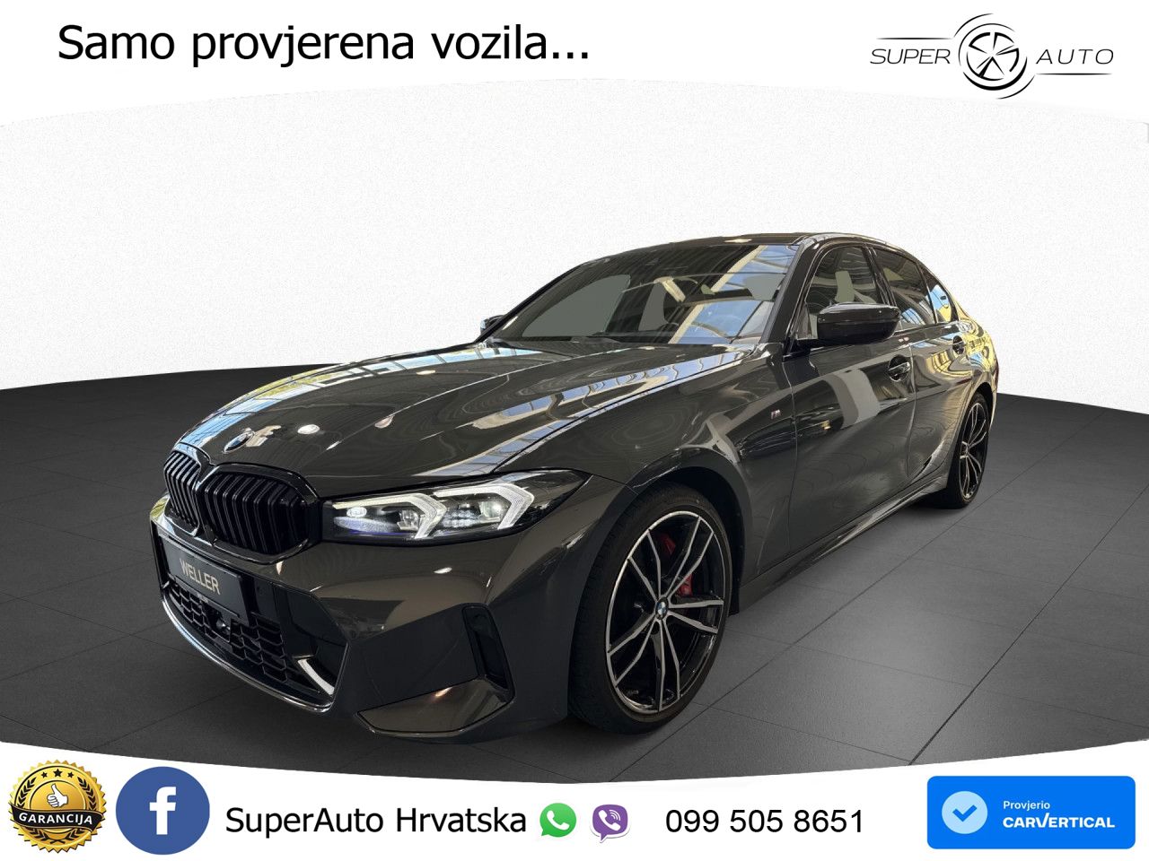 BMW 330i (245 KS) Steptronic M Sport LED+GR SJED+ACC