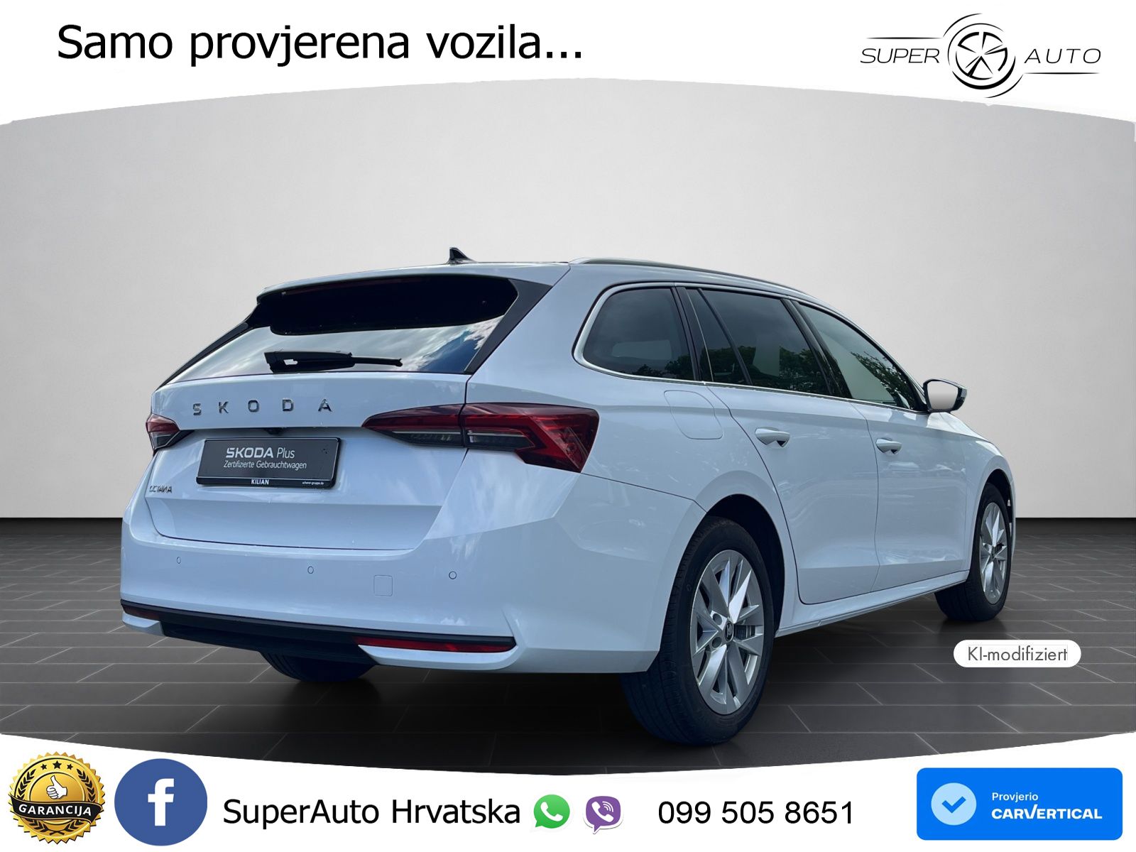 Škoda Octavia Combi 2.0 TDI (150 KS) DSG Selection LED+GR SJED+ACC