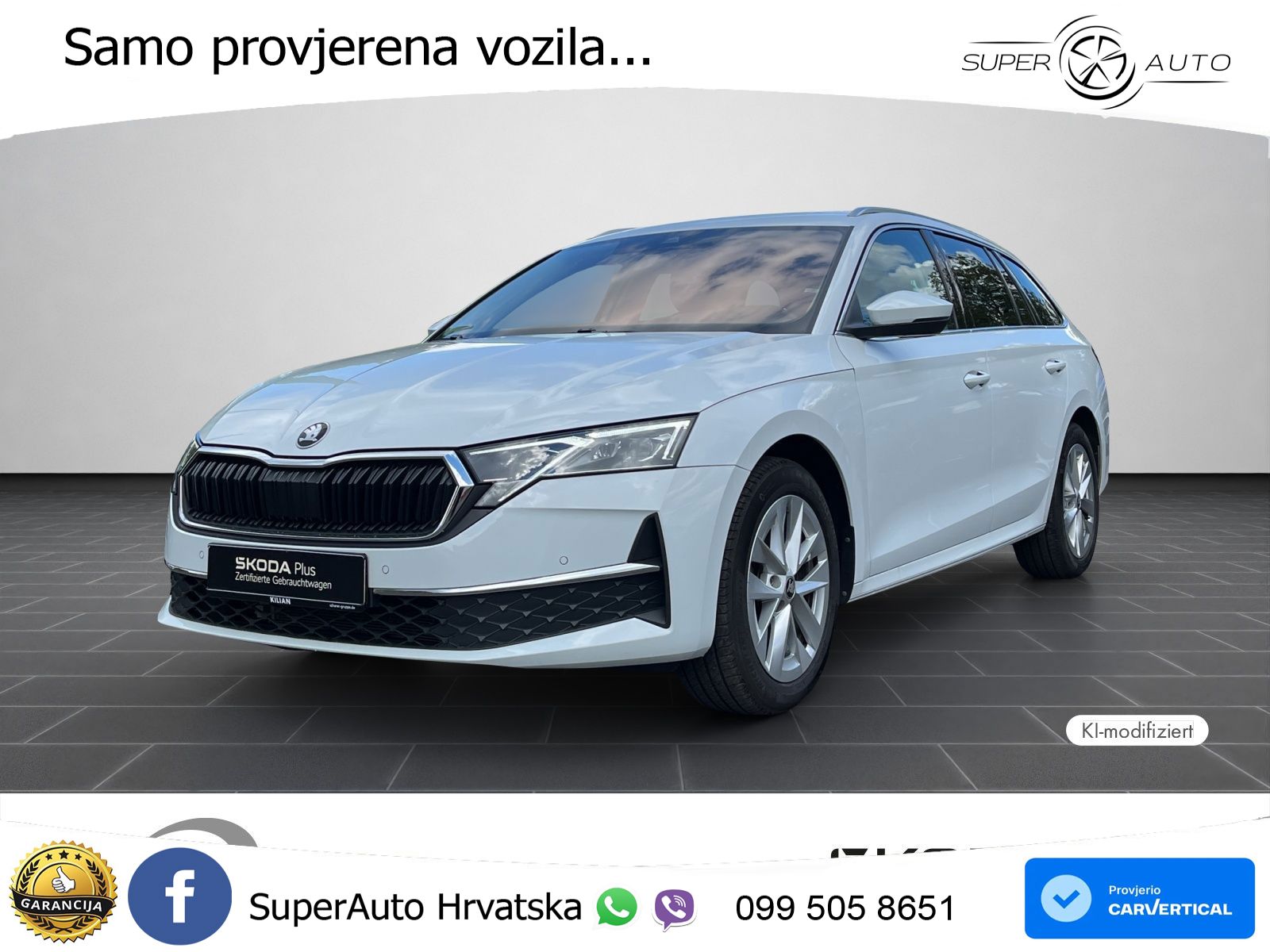 Škoda Octavia Combi 2.0 TDI (150 KS) DSG Selection LED+GR SJED+ACC