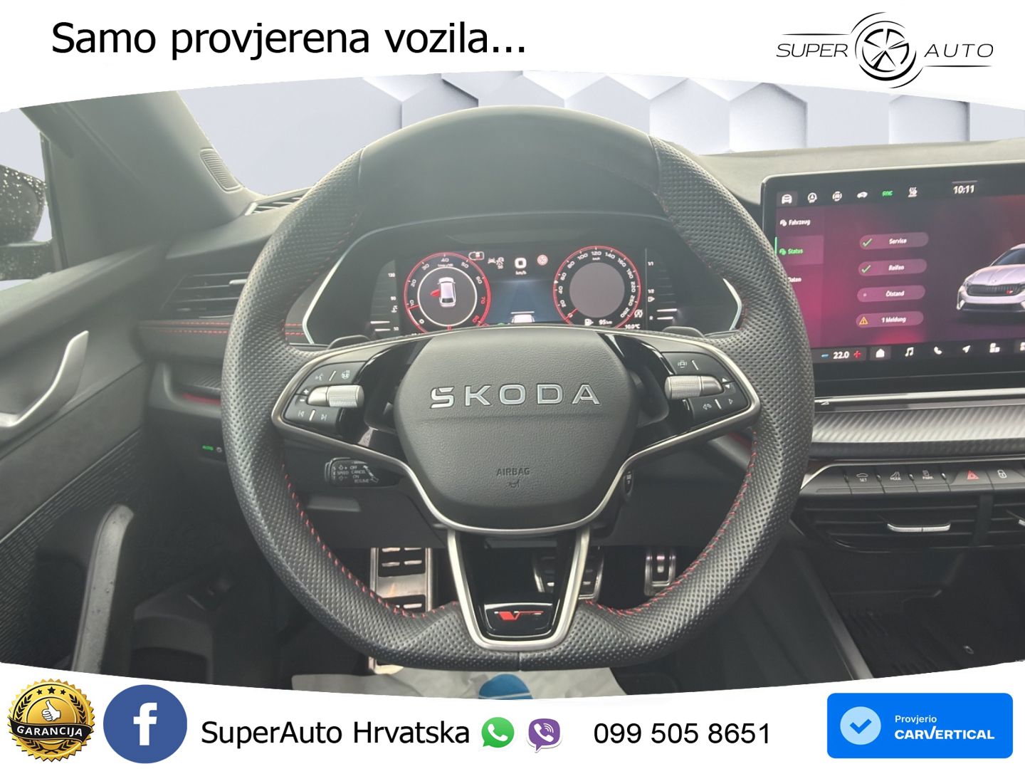 Škoda Octavia Combi RS 2.0 TSI (265 KS) DSG LED+GR SJED+ACC