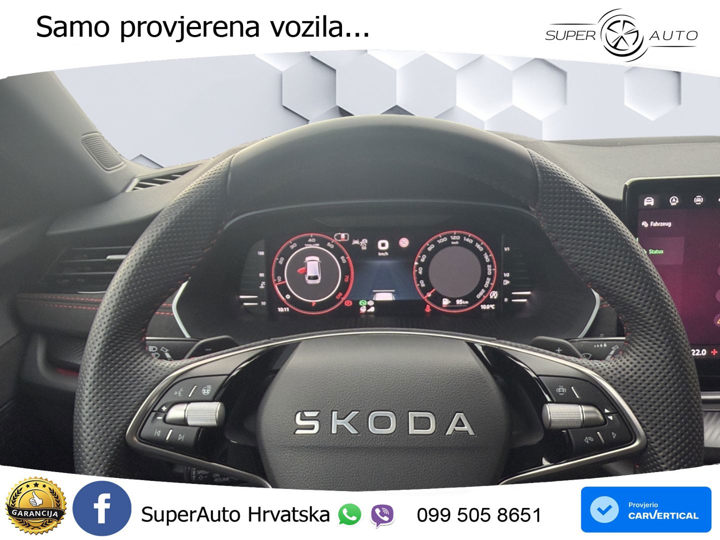 Škoda Octavia Combi RS 2.0 TSI (265 KS) DSG LED+GR SJED+ACC