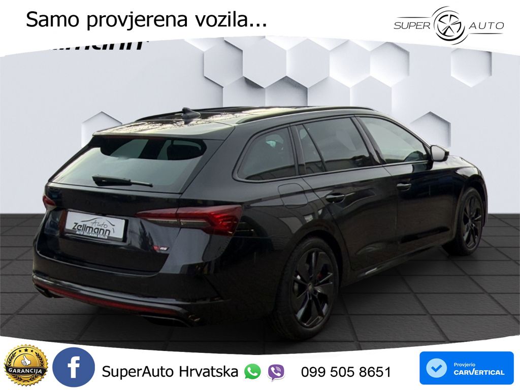 Škoda Octavia Combi RS 2.0 TSI (265 KS) DSG LED+GR SJED+ACC