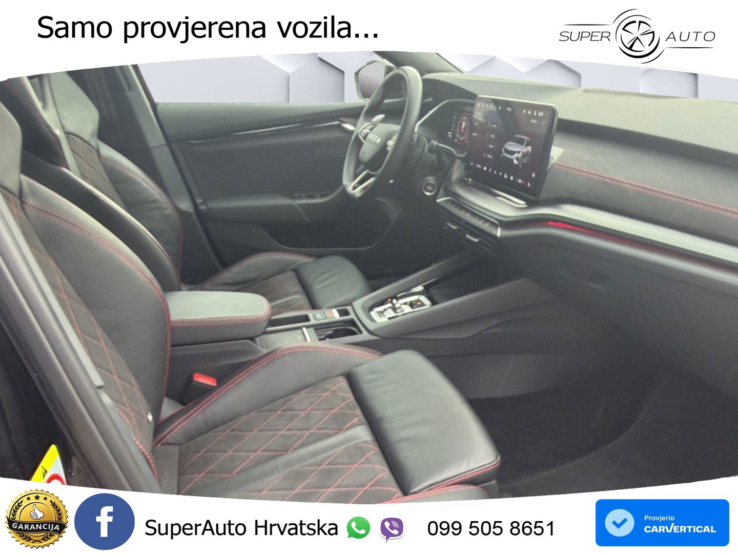 Škoda Octavia Combi RS 2.0 TSI (265 KS) DSG LED+GR SJED+ACC