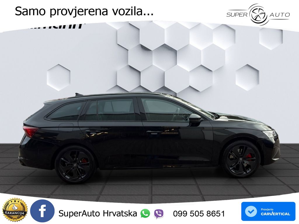 Škoda Octavia Combi RS 2.0 TSI (265 KS) DSG LED+GR SJED+ACC