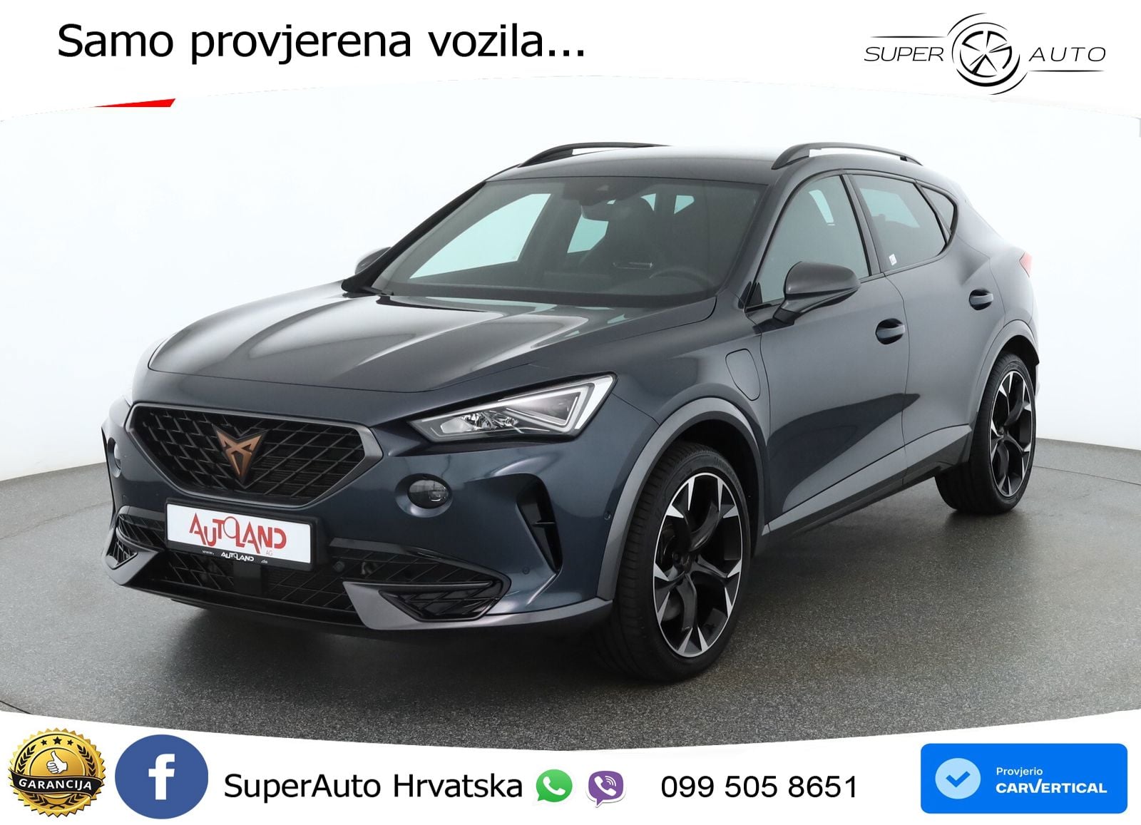 Cupra Formentor 1.4 TSI (245 KS) e-Hybrid DSG VZ LED+GR SJED+ACC
