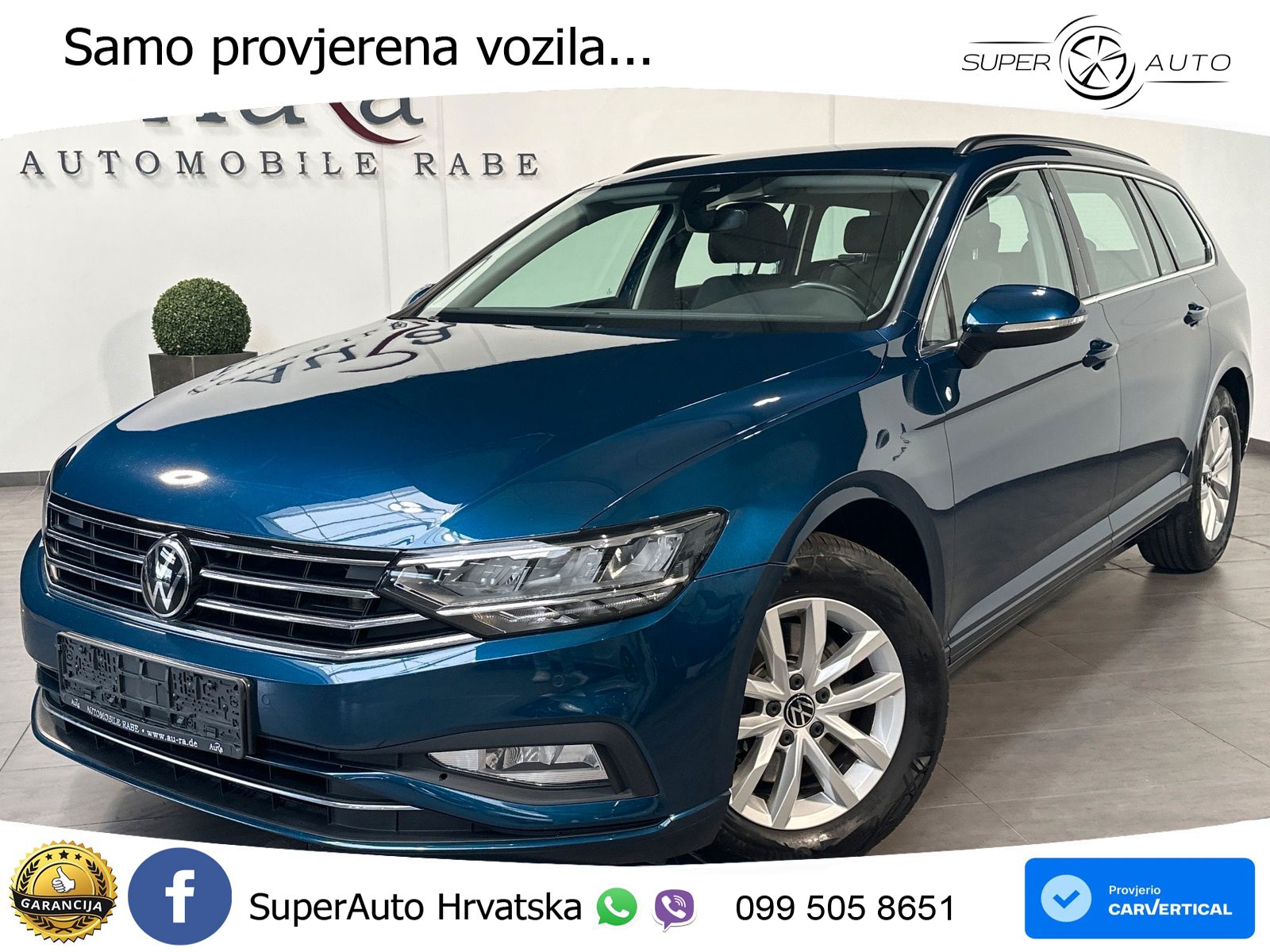 Volkswagen Passat Variant 2.0 TDI (150 KS) Business LED+GR SJED+ACC