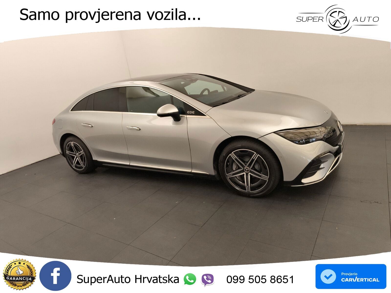 Mercedes EQE 350 98 kWh (292 KS) 4MATIC AMG ACC+HEAD+GR SJED+360+PANO