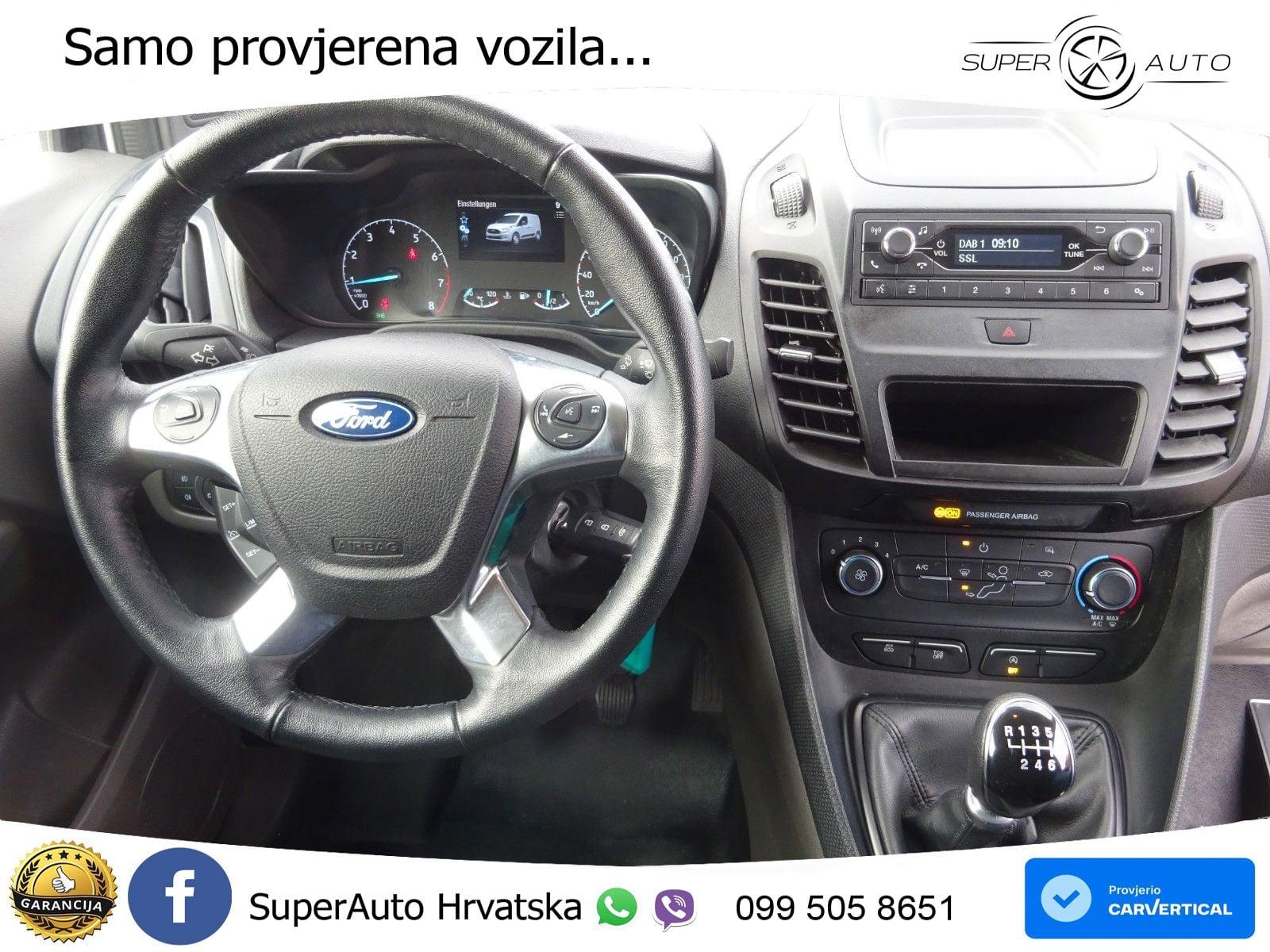 Ford Transit Connect Kasten 100PS Trend L2 Klima Temp 101 KS