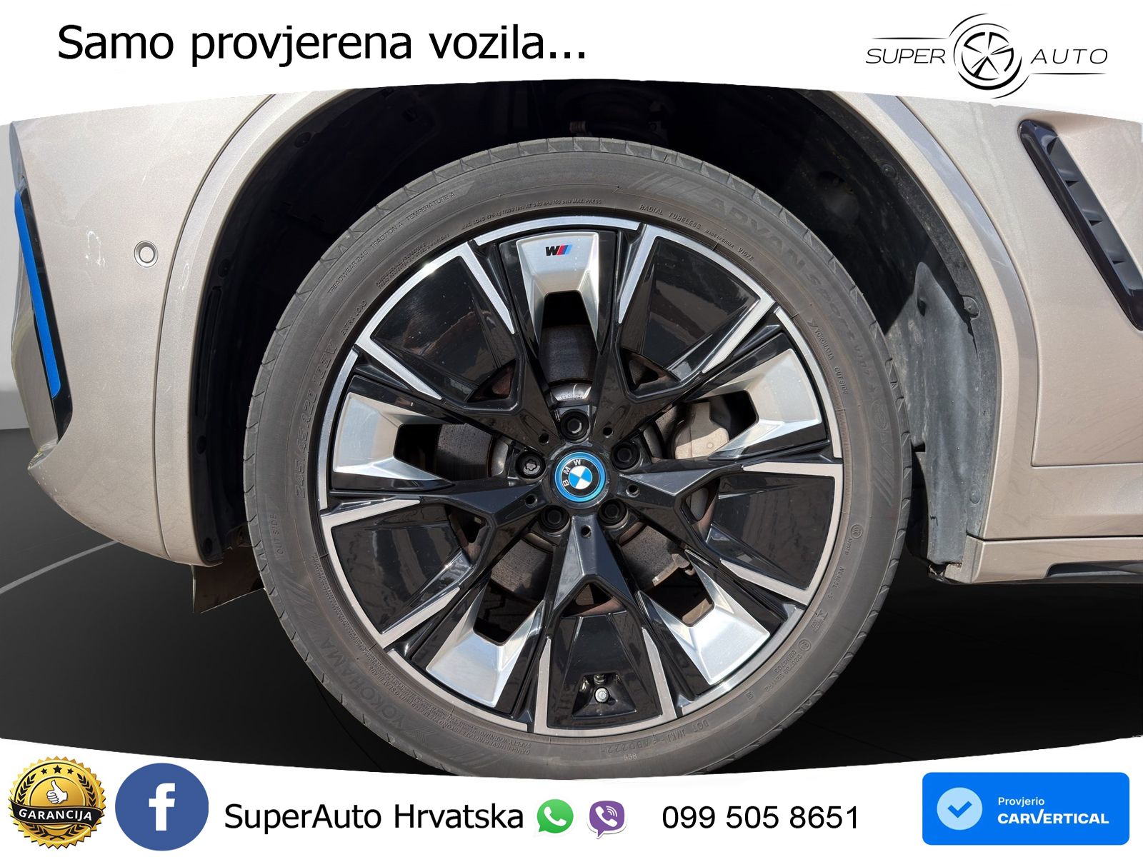 BMW iX3 80 kWh (286 KS) ACC+HEAD+GR SJED+360+PANO