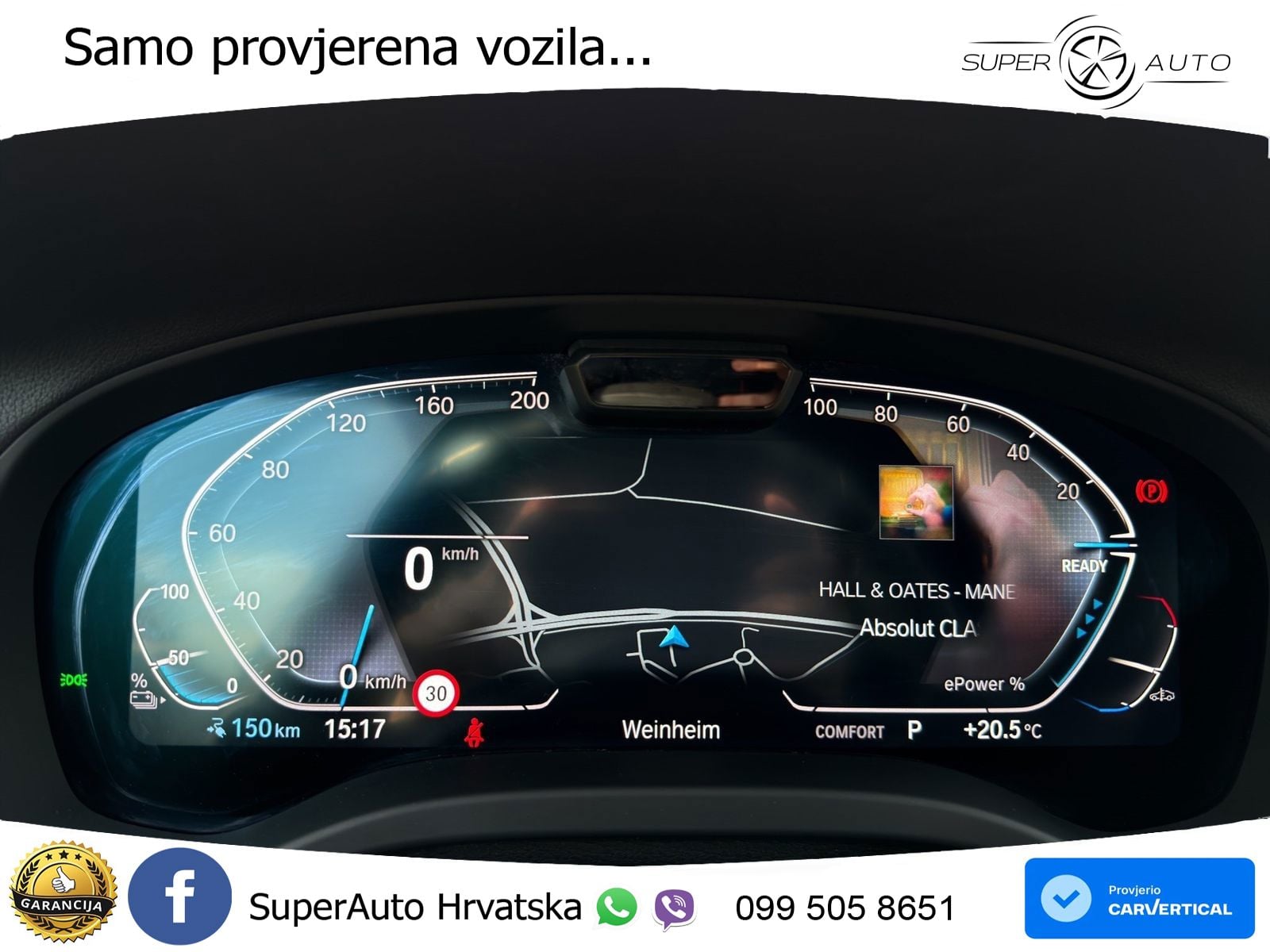 BMW iX3 80 kWh (286 KS) ACC+HEAD+GR SJED+360+PANO