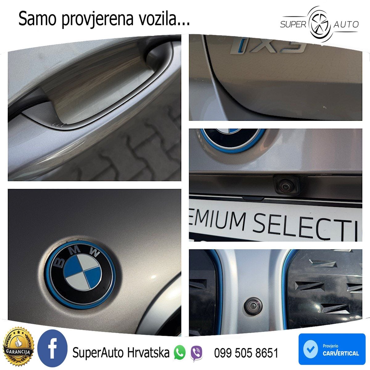 BMW iX3 80 kWh (286 KS) ACC+HEAD+GR SJED+360+PANO