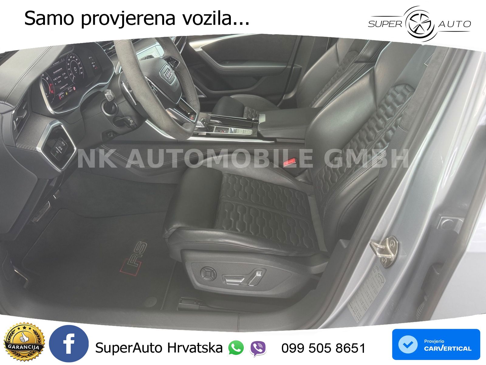 Audi RS6 Avant 4.0 TFSI V8 (600 KS) quattro Tiptronic LED+GR SJED+ACC