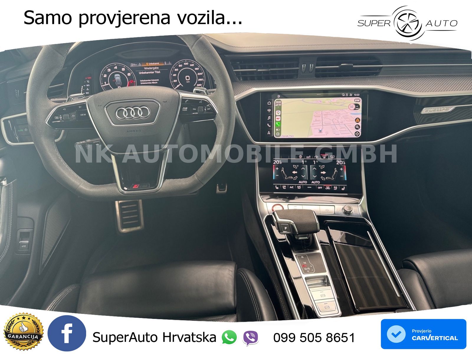 Audi RS6 Avant 4.0 TFSI V8 (600 KS) quattro Tiptronic LED+GR SJED+ACC