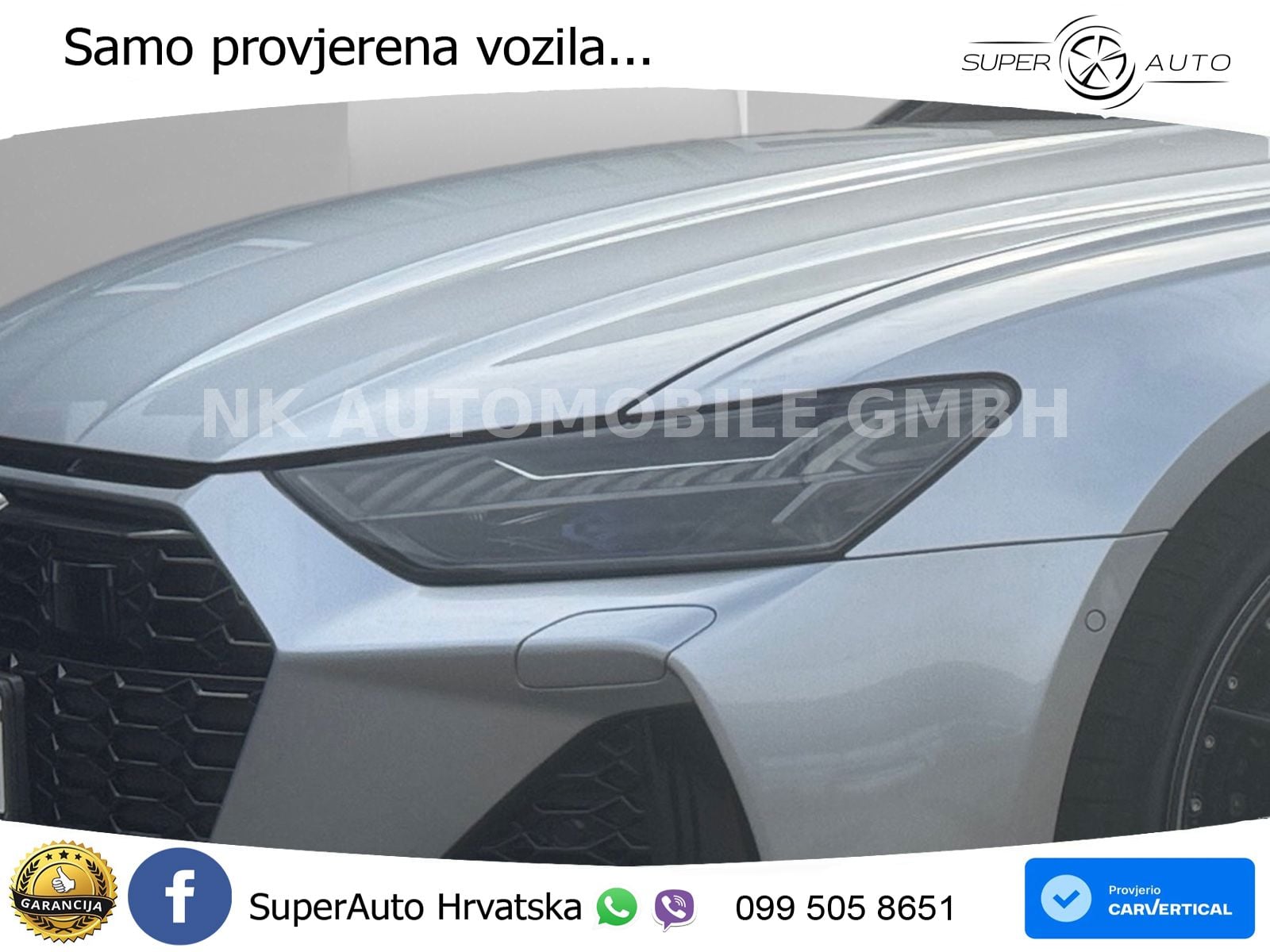 Audi RS6 Avant 4.0 TFSI V8 (600 KS) quattro Tiptronic LED+GR SJED+ACC