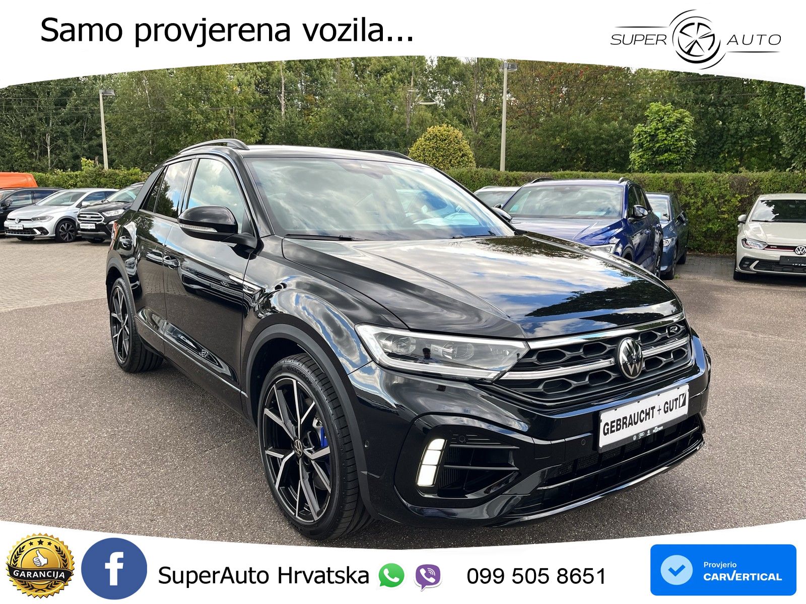 Volkswagen T-Roc I R 2.0 TSI (300 KS) OPF 4M DSG LED+GR SJED+ACC