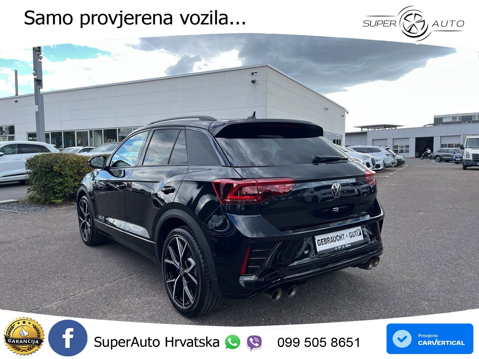 Volkswagen T-Roc I R 2.0 TSI (300 KS) OPF 4M DSG LED+GR SJED+ACC
