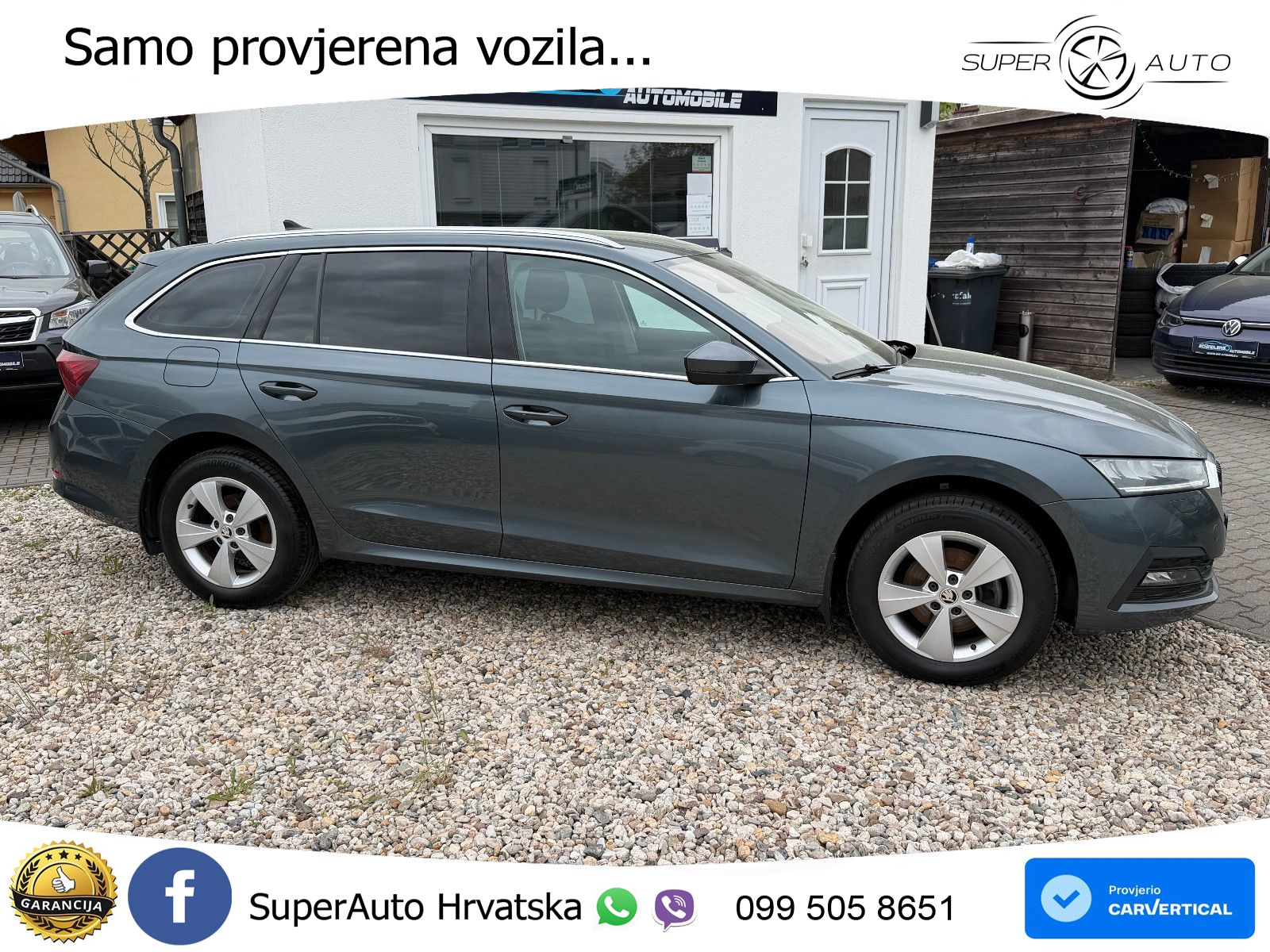 Škoda Octavia Combi 2.0 TDI (150 KS) DSG LED+GR SJED+ACC