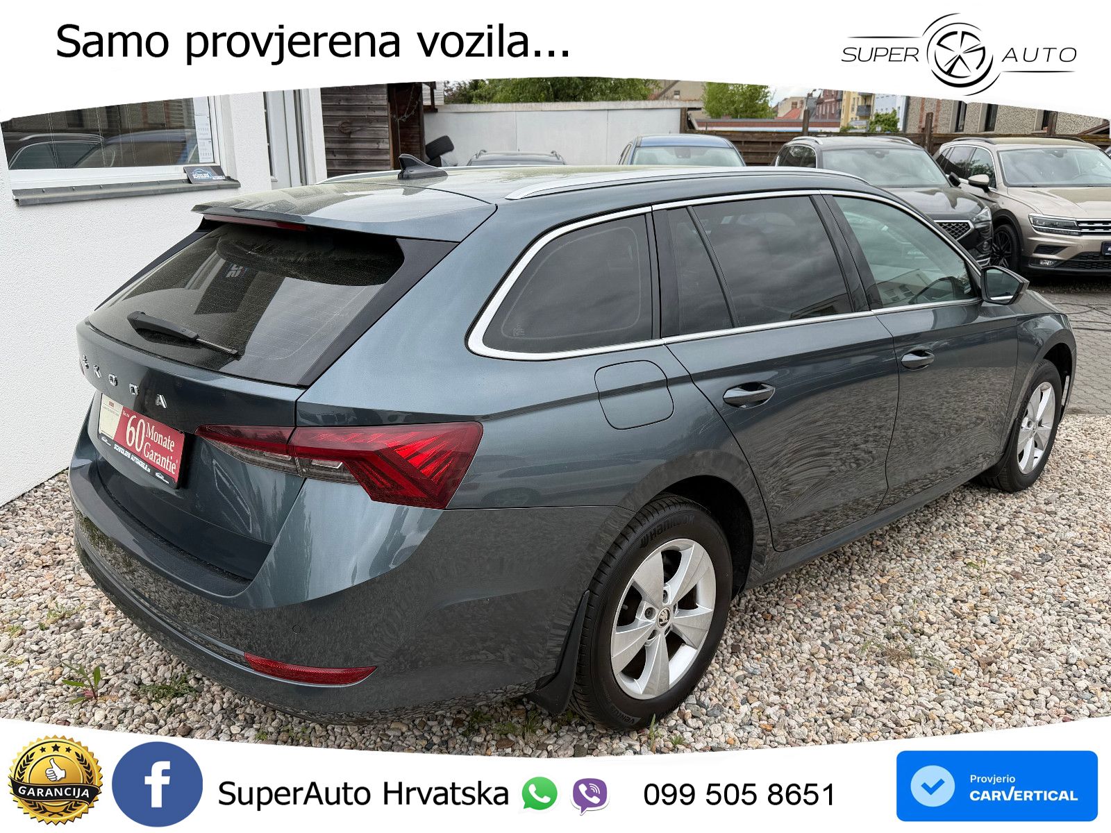 Škoda Octavia Combi 2.0 TDI (150 KS) DSG LED+GR SJED+ACC