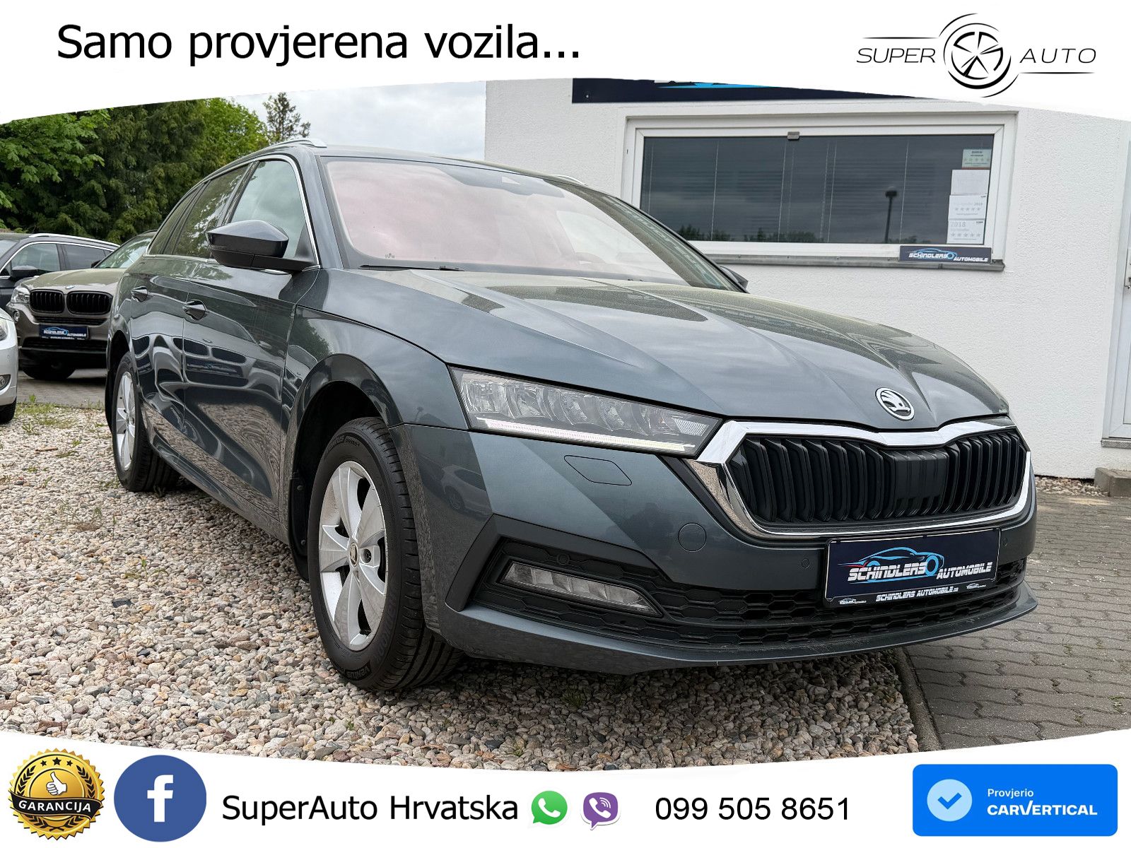 Škoda Octavia Combi 2.0 TDI (150 KS) DSG LED+GR SJED+ACC
