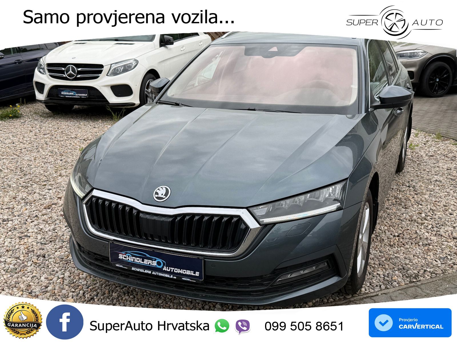 Škoda Octavia Combi 2.0 TDI (150 KS) DSG LED+GR SJED+ACC