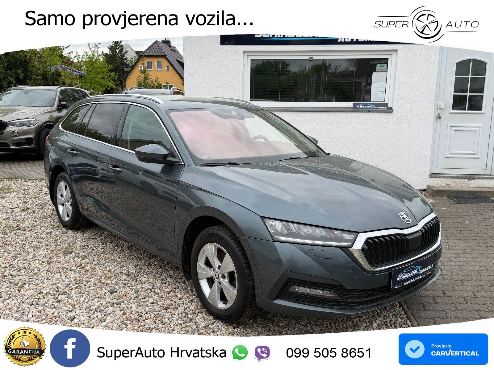 Škoda Octavia Combi 2.0 TDI (150 KS) DSG LED+GR SJED+ACC
