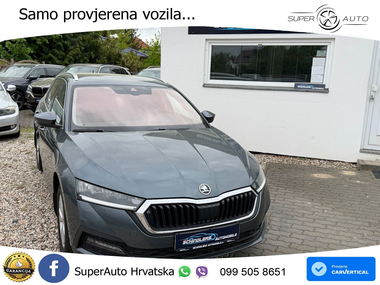 Škoda Octavia Combi 2.0 TDI (150 KS) DSG LED+GR SJED+ACC