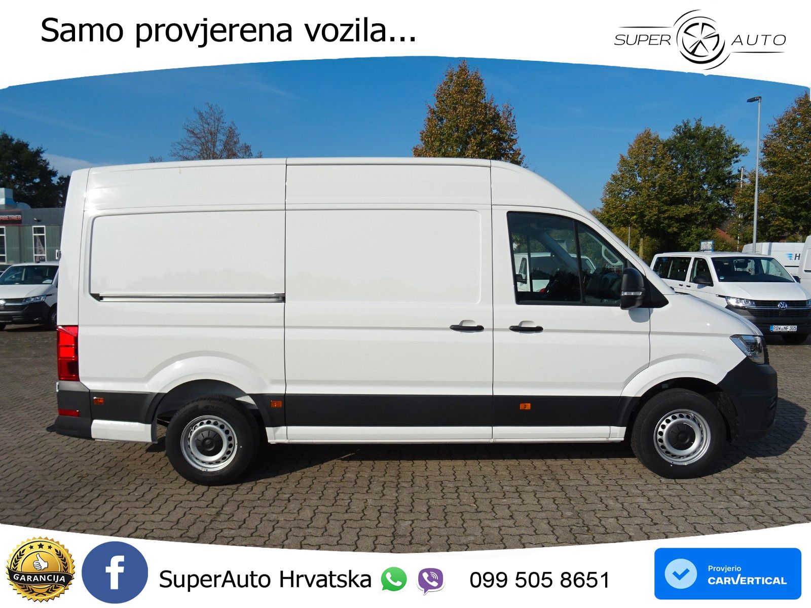 Volkswagen Crafter 35 Kasten HD MR DSG AHK 3.5 LED Sortimo 177 KS